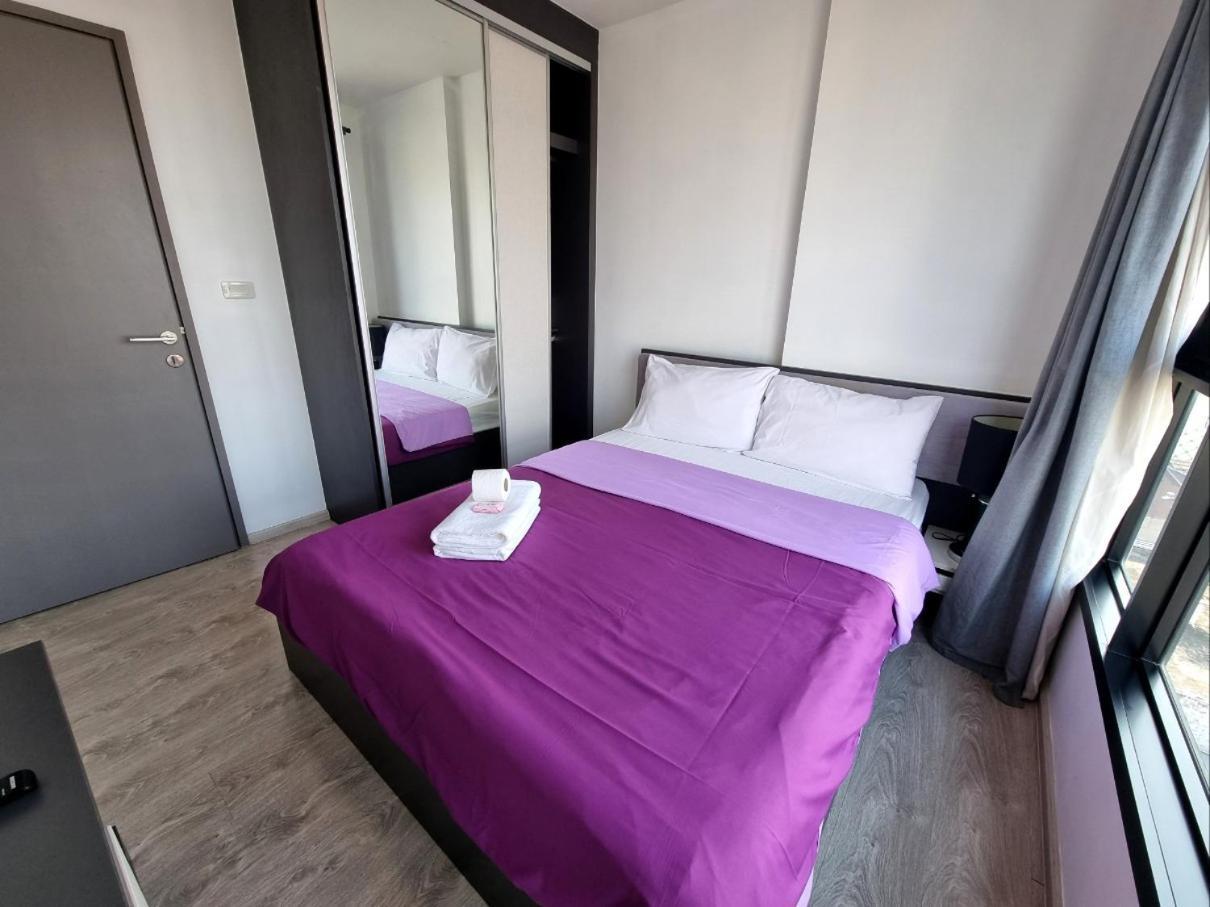 The Base Condo Center Of Pattaya Rooftop Swimming Pool Bagian luar foto