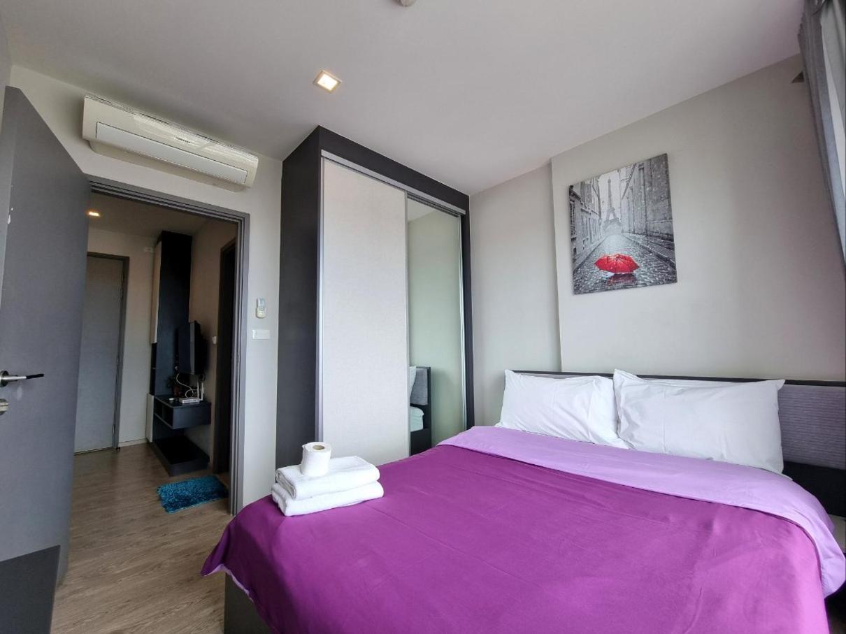 The Base Condo Center Of Pattaya Rooftop Swimming Pool Bagian luar foto