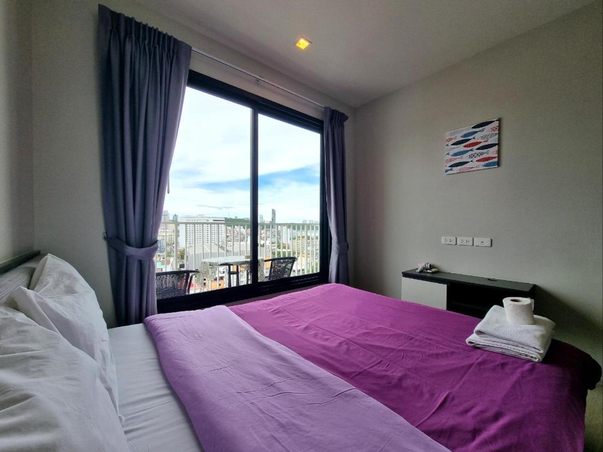 The Base Condo Center Of Pattaya Rooftop Swimming Pool Bagian luar foto